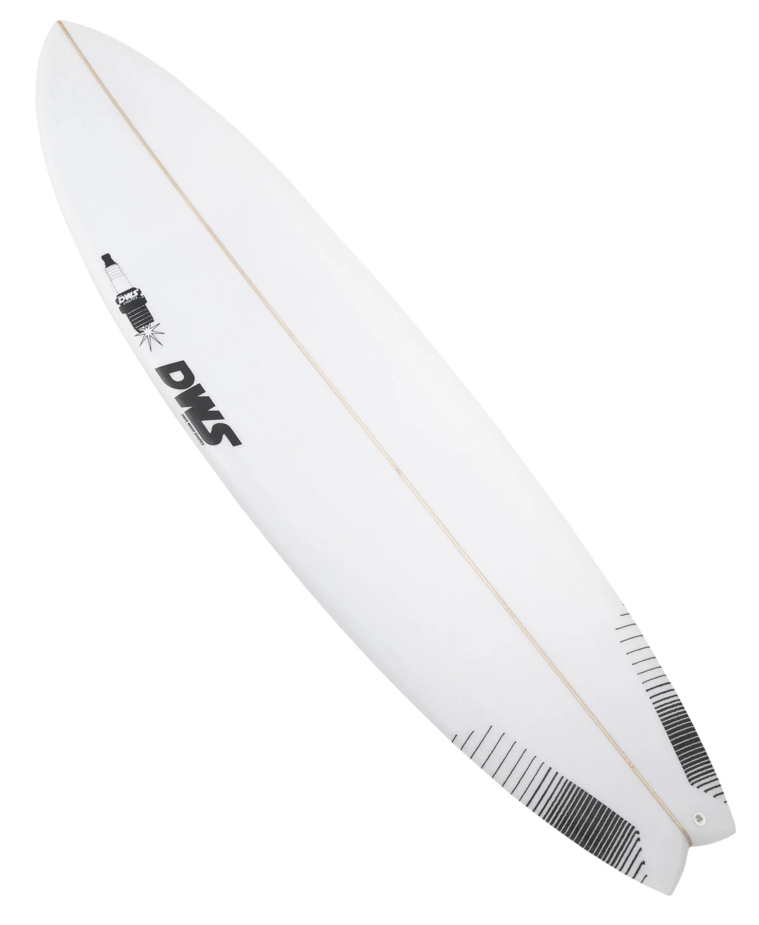 DWS 'TRI FISH' SWALLOW SURFBOARD - Image 2
