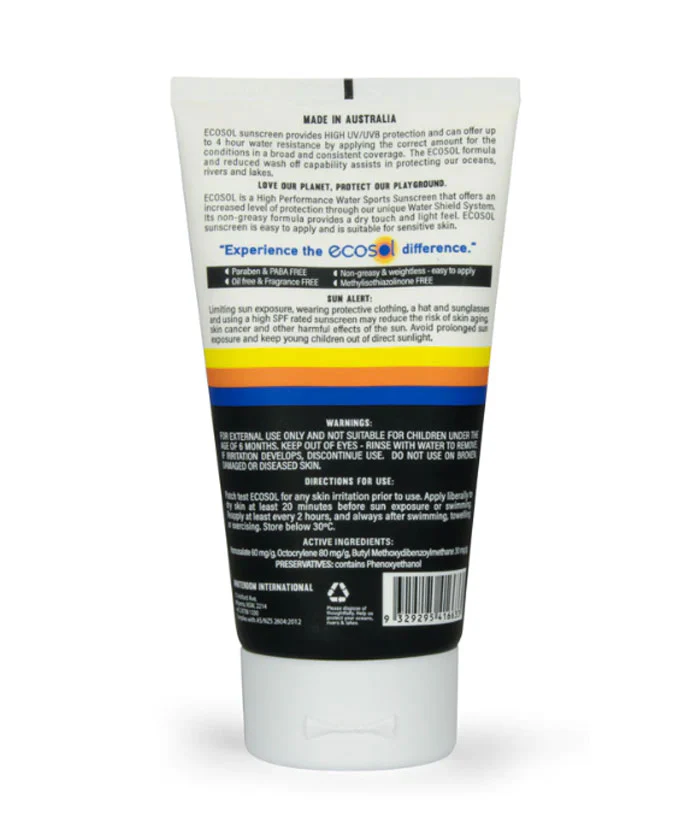 ECOSOL SUNSCREEN 150ml 50+ SPF - Image 2