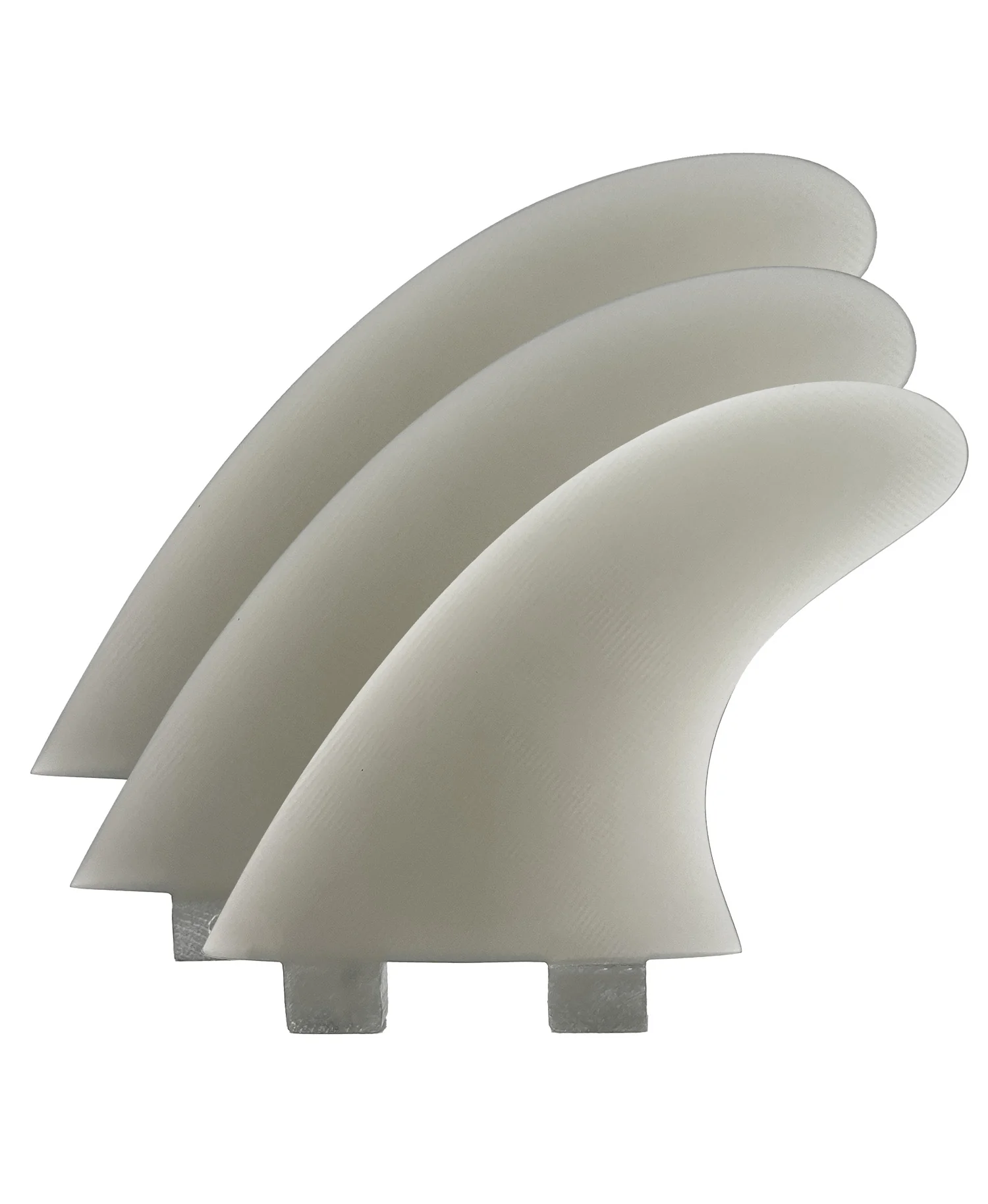 SIDEWAYS FIBREGLASS THRUSTER FIN SET