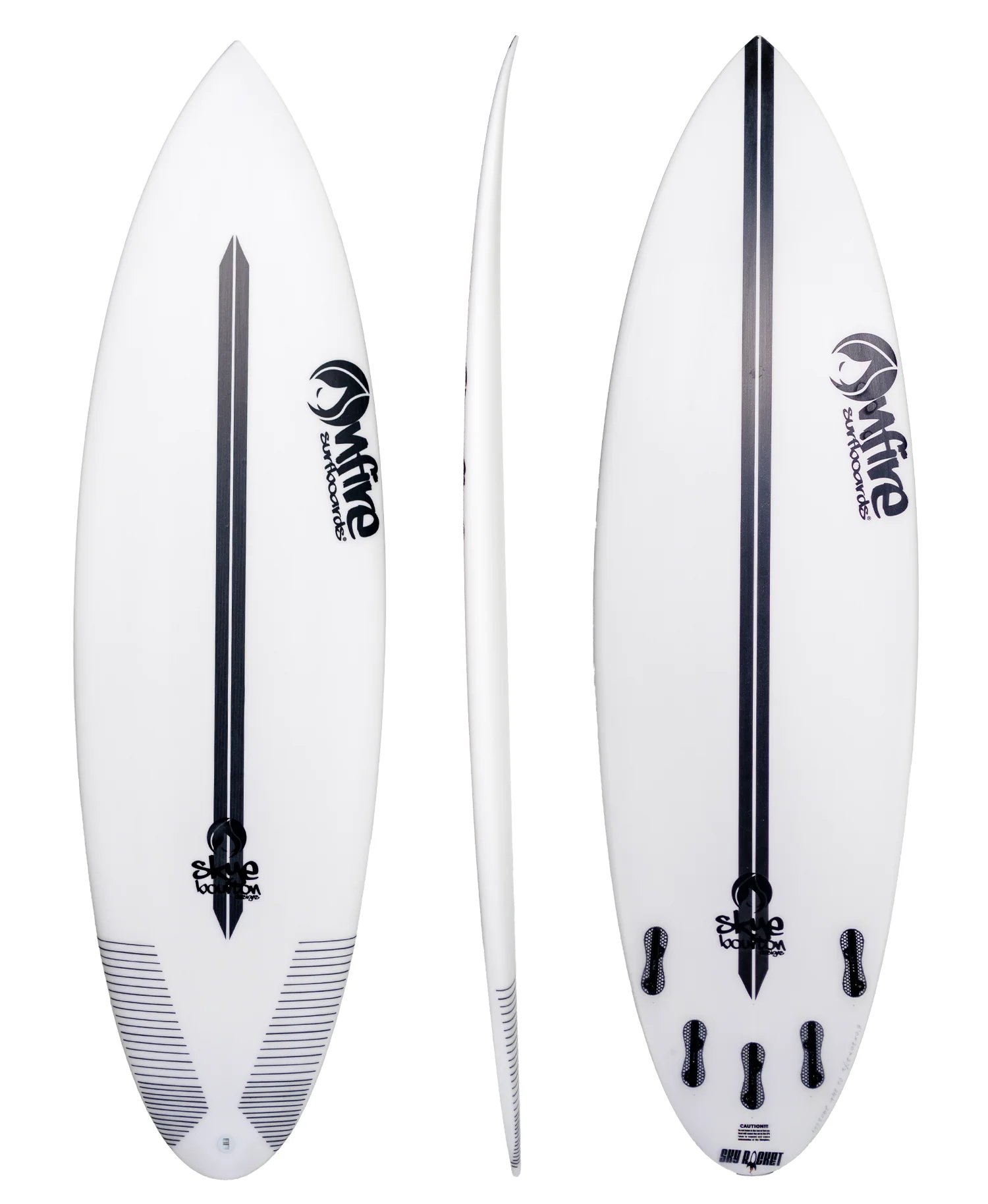 ON FIRE 'SKY ROCKET' EPS SHORTBOARD