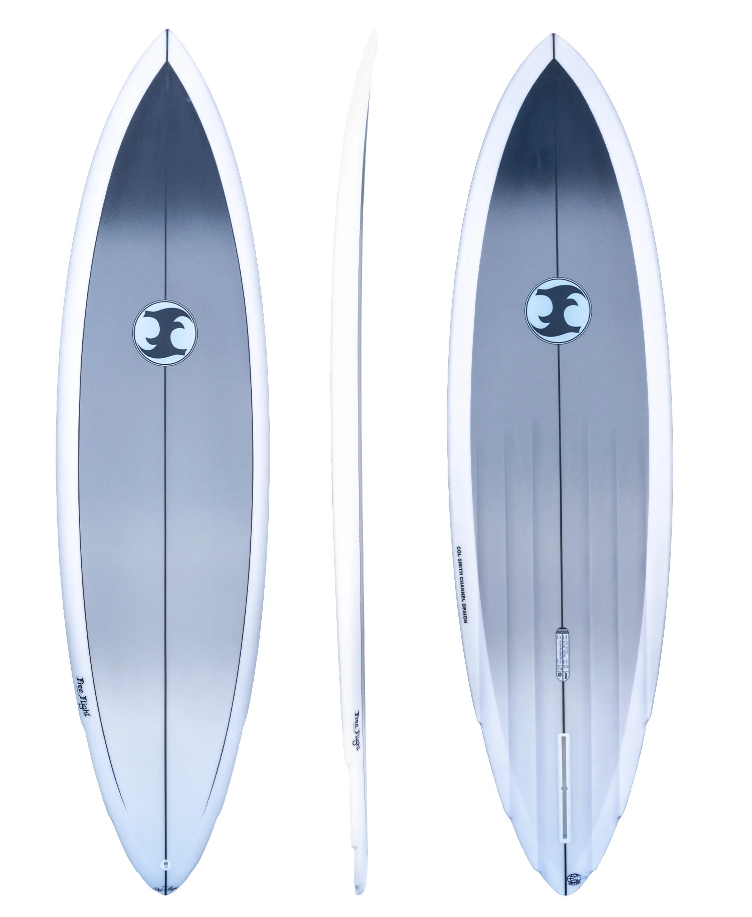 FREE FLIGHT 'COL SMITH' 6 CHANNEL SINGLE FIN