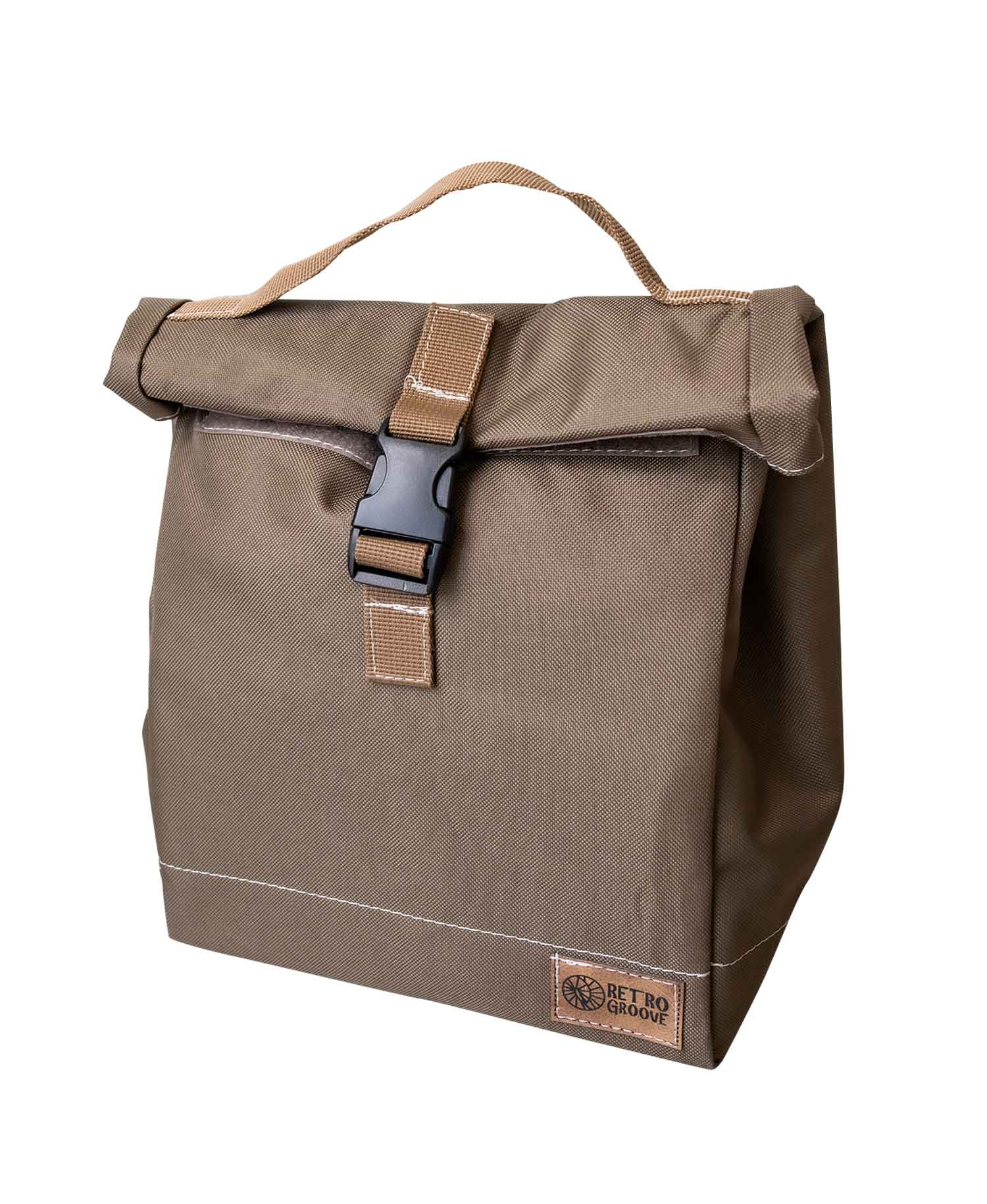 RETRO GROOVE ROLL DOWN LUNCH BAG
