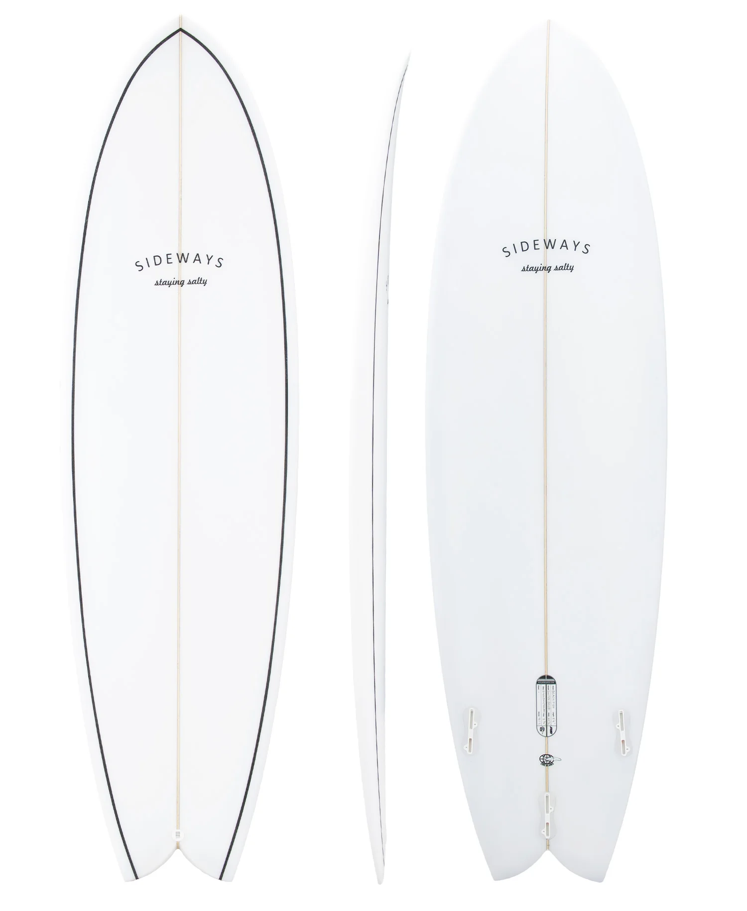 SIDEWAYS 'BEACH FISH' SURFBOARD