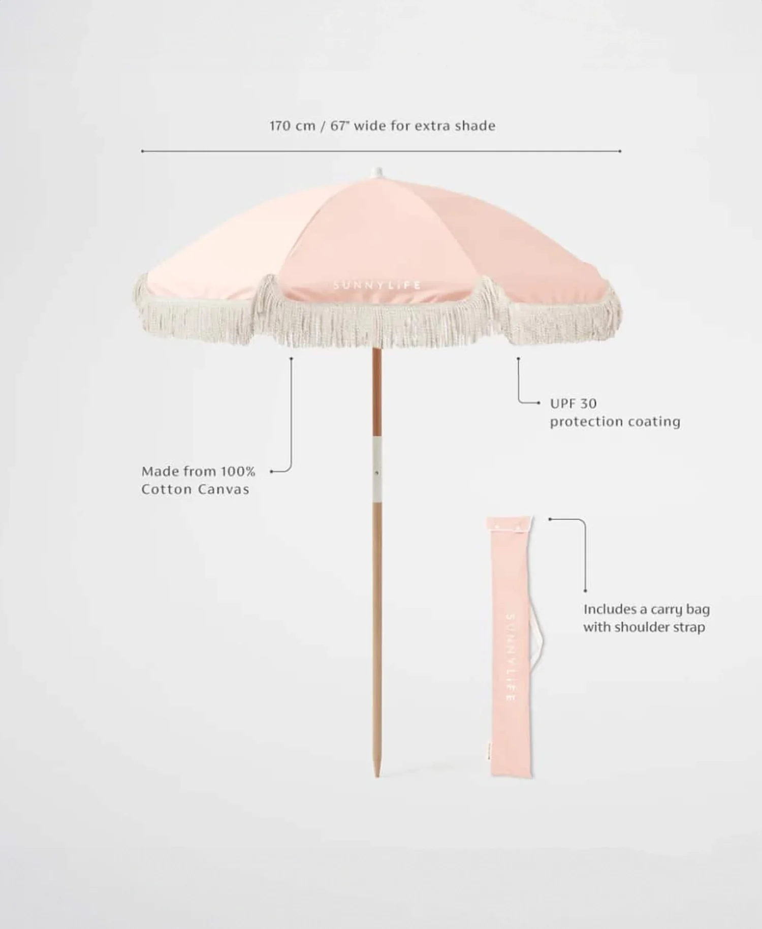 SUNNY LIFE LUXE BEACH UMBRELLA - Image 5
