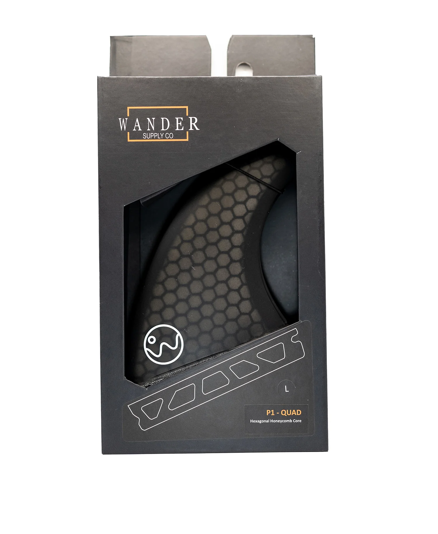 WANDER P1 LARGE QUAD FIN SET - FUTURES