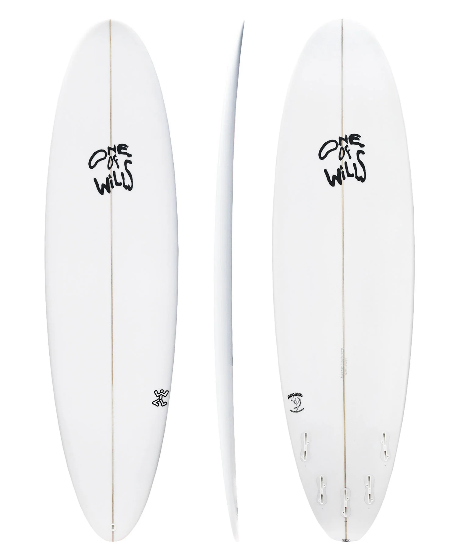 WILL WEBBER'S PU 'DUGONG' SURFBOARD